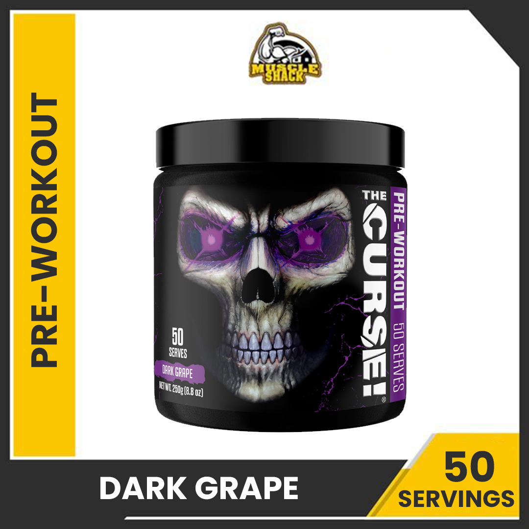 JNX Sports The Curse - 50 Servings Dark Grape | Pre workout | ENHANCE YOUR ENERGY & PERFORMANCE |
