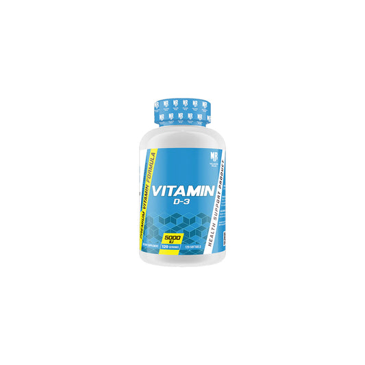 MUSCLE RULZ VITAMIN D3 120 SOFTGELS