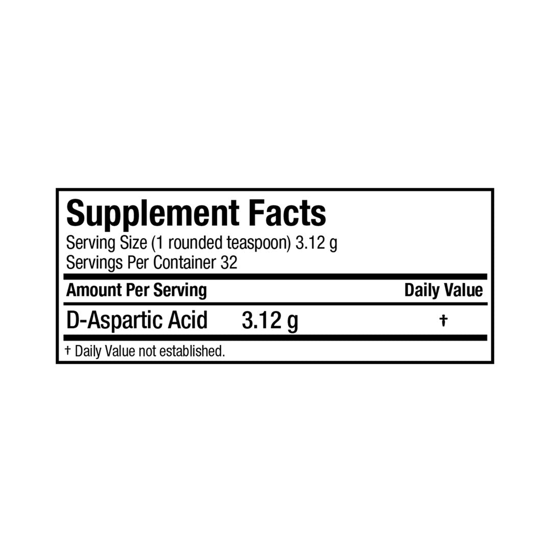 AllMax Nutrition D-Aspartic Acid - 100g | AllMax Nutrition