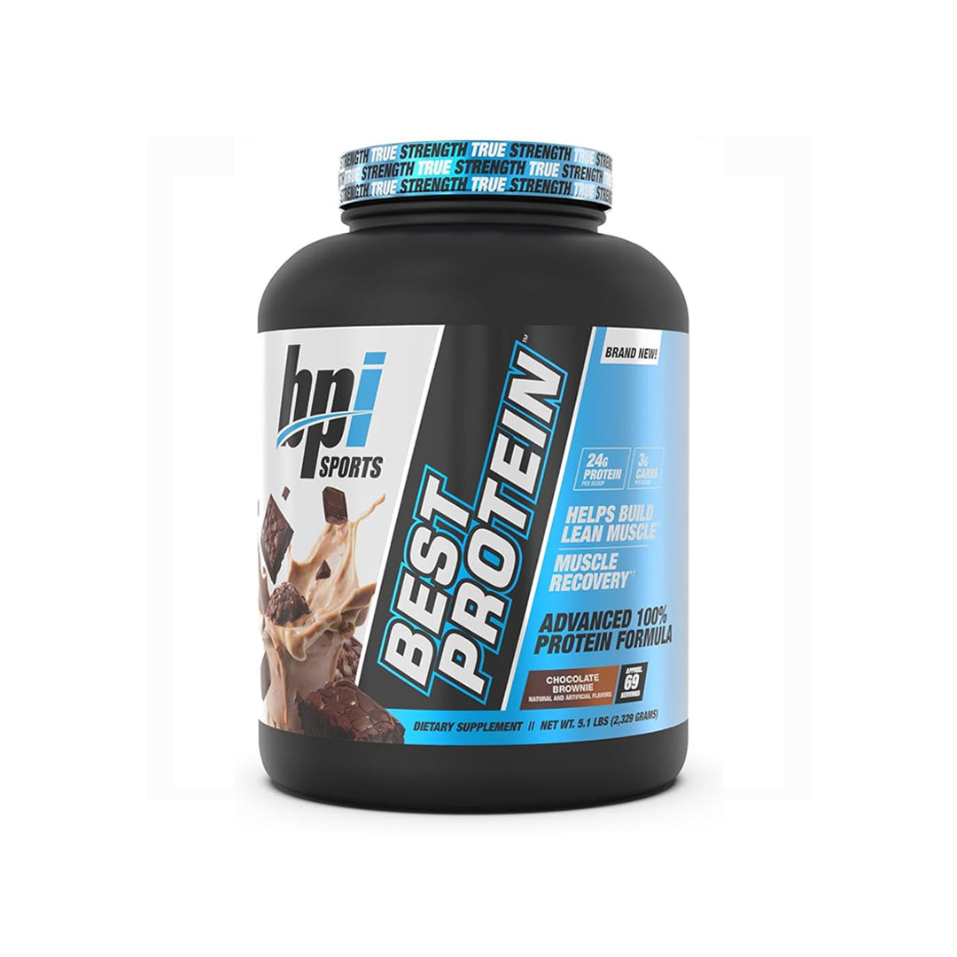 BPI Sports Best Protein - 5lbs – Chocolate Brownie