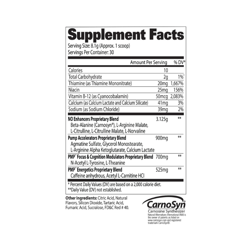 GAT PMP Pre-Workout | Fruit Punch | POWER BOOSTER | INCREASE MAX REPS | ENHANCE YOUR STAMINA |