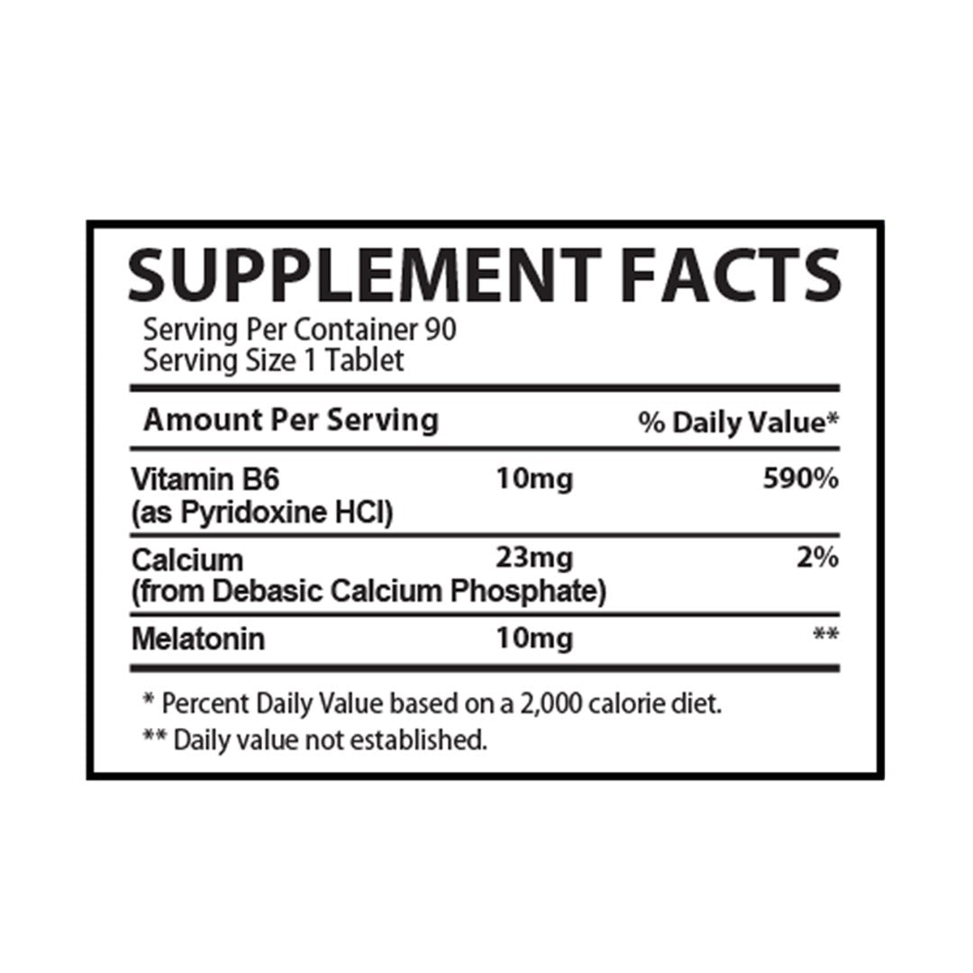 Muscle Rulz Melatonin 10mg - 90 Tablets