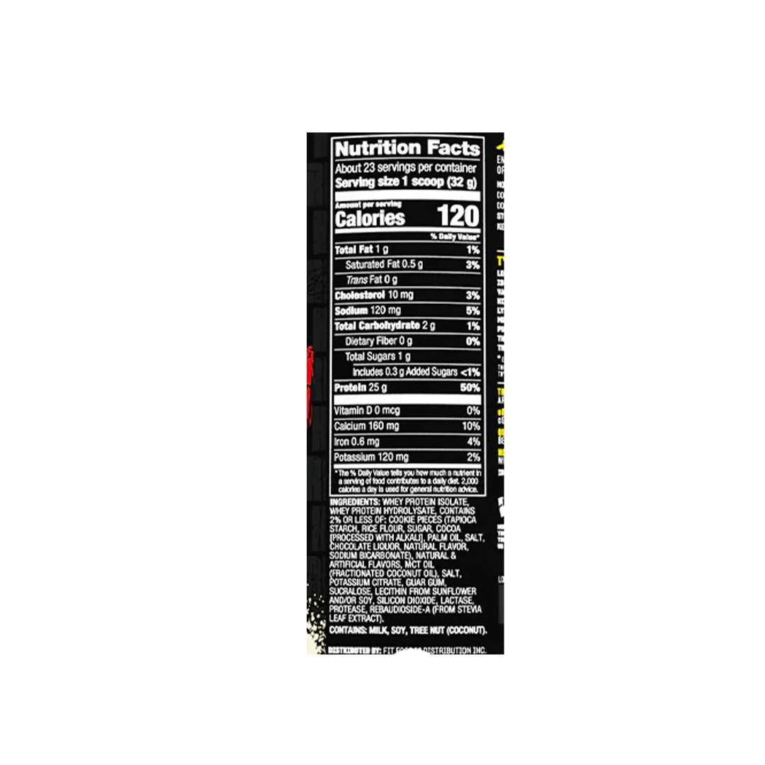 MUTANT ISO SURGE - WHEY PROTEIN ISOLATE & HYDROLYSATE - 1.6lbs | MUSCLE BUILDING | MUSCLE GROWTH | ENHANCE SIZE