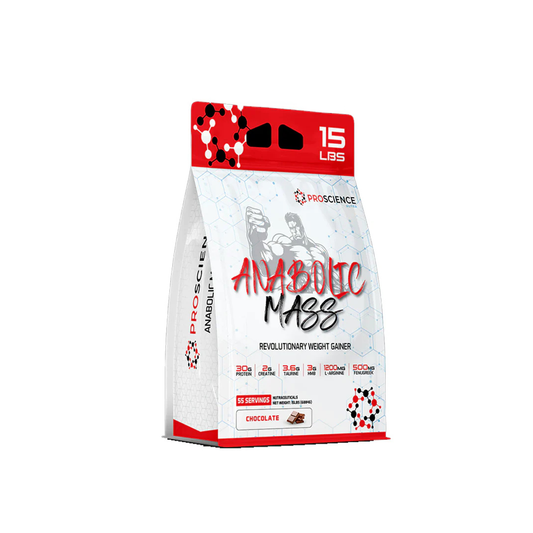 PROSCIENCE ANABOLIC MASS GAINER 15LBS | CHOCOLATE | MUSCLE GROWTH | MUSCLE BUILDING |