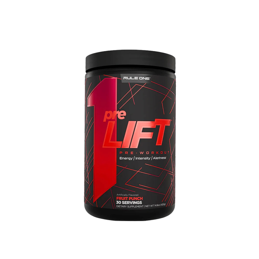 Rule 1 R1 PreLIFT 30 Servings | Fruit Punch Advance Pre-workout Supplement, Boost Energy & Power