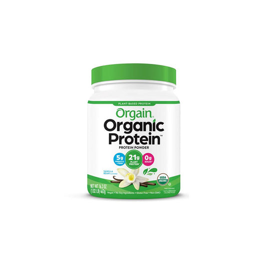 Orgain Organic Protein Powder - Plant Based - 1.02lbs | Organic Whey Protein | Organic Powder | Organic Protein Shake | Protein Organic