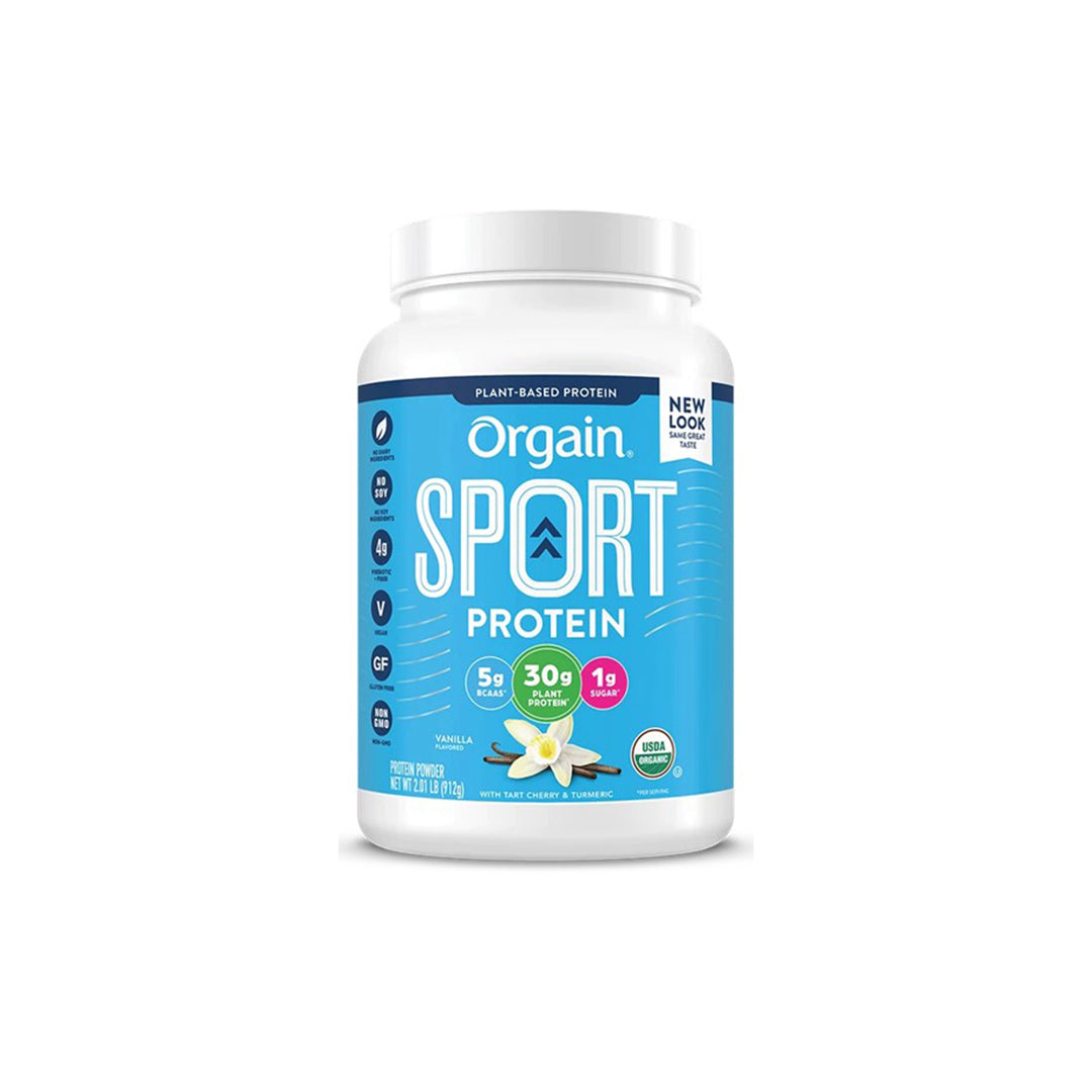 Orgain Organic Sport Protein Powder - Plant Based - 2.01lbs