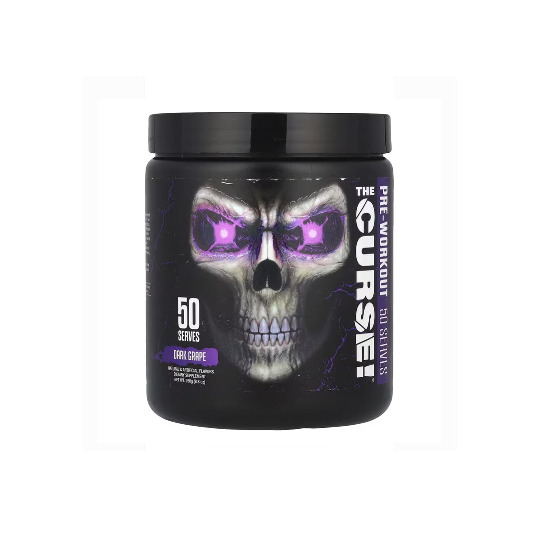 JNX Sports The Curse - 50 Servings Dark Grape | Pre workout supplement