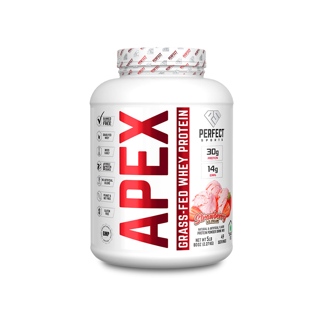 Perfect Sports Apex Grass-Fed 100% Whey Protein Shake - 5lbs