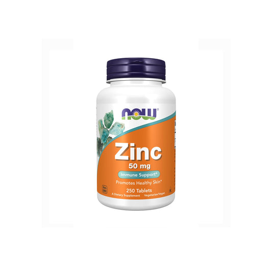 Now Foods Zinc Gluconate (50mg) - 250 Tablets