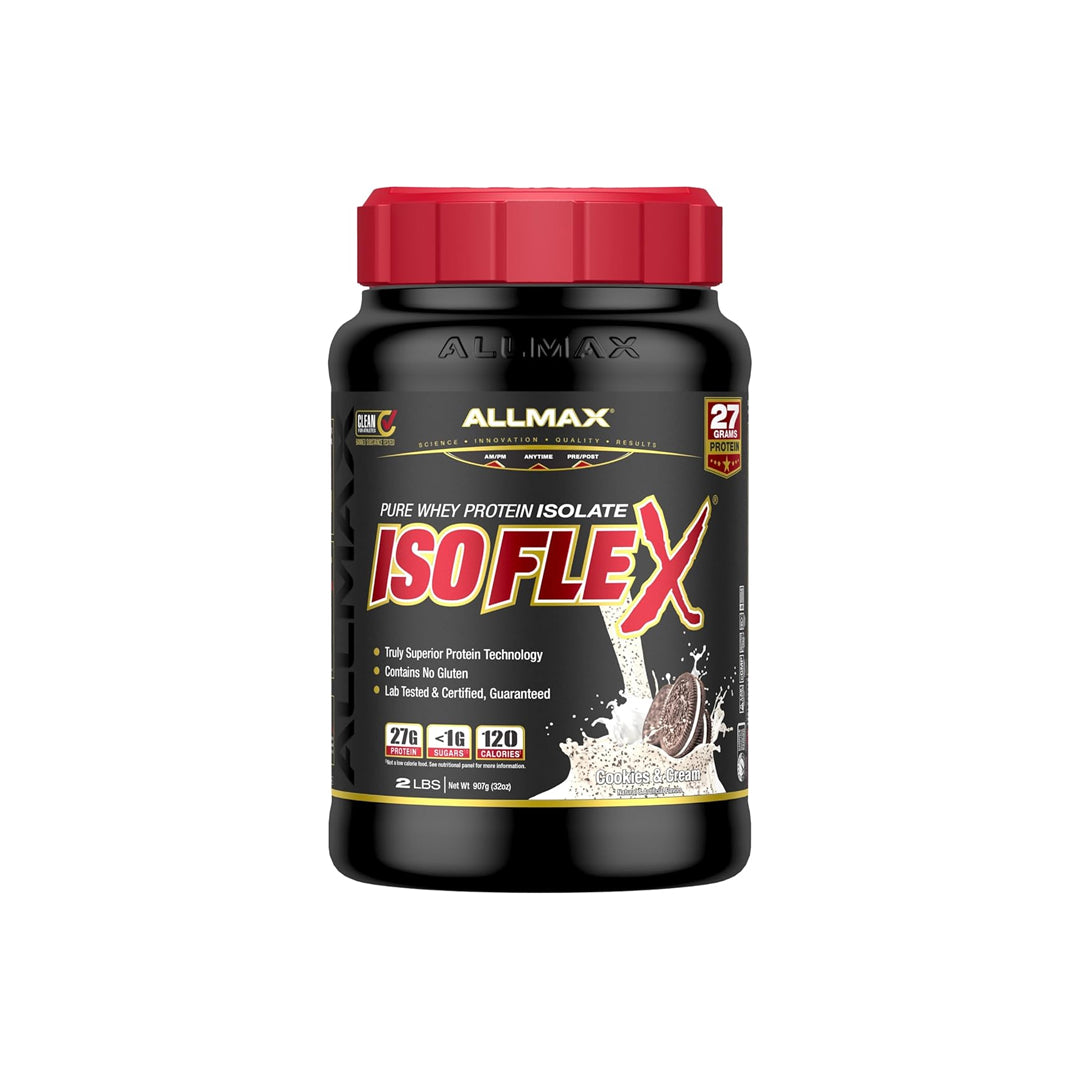 AllMax Nutrition Isoflex Pure Whey Protein Isolate - 2lbs