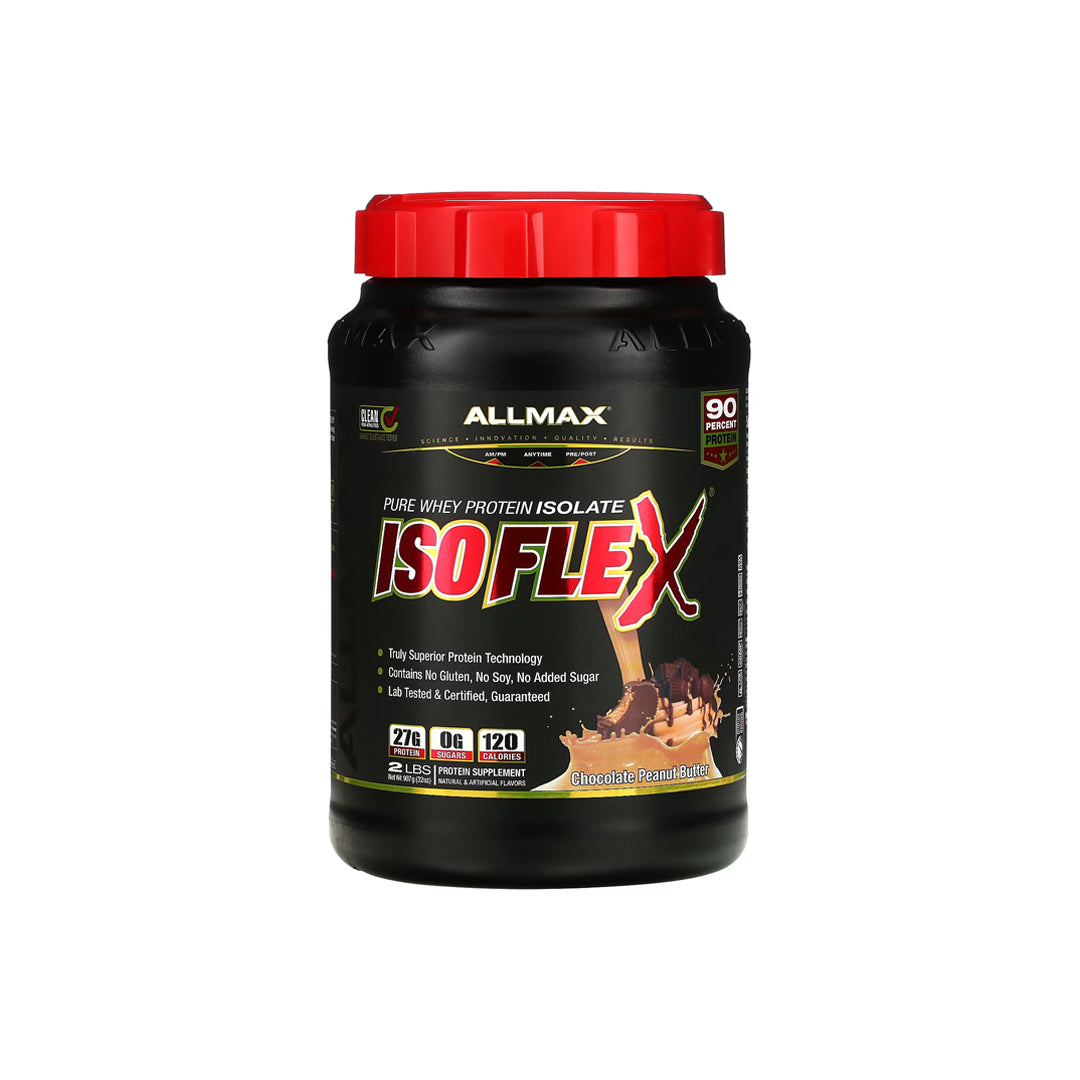 AllMax Nutrition Isoflex Pure Whey Protein Isolate - 2lbs