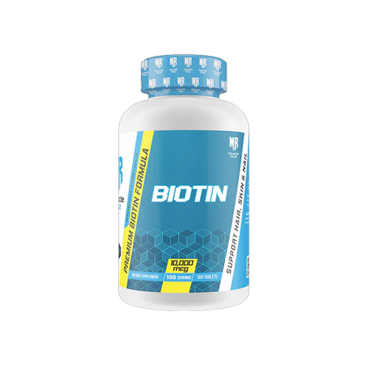 Muscle Rulz - Biotin 10,000MCG - 100 Tablets