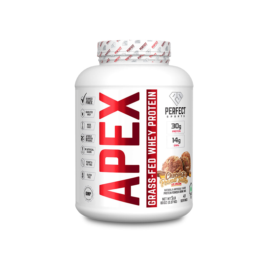 Perfect Sports Apex Grass-Fed 100% Whey Protein Shake - 5lbs