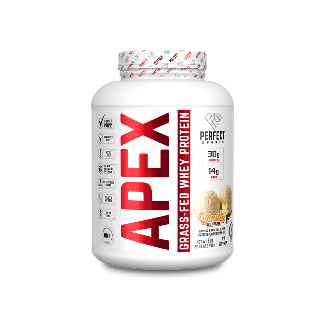 Perfect Sports Apex Grass-Fed 100% Whey Protein Shake - 5lbs