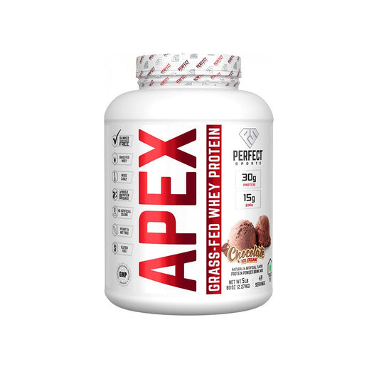 Perfect Sports Apex Grass-Fed 100% Whey Protein Shake - 5lbs