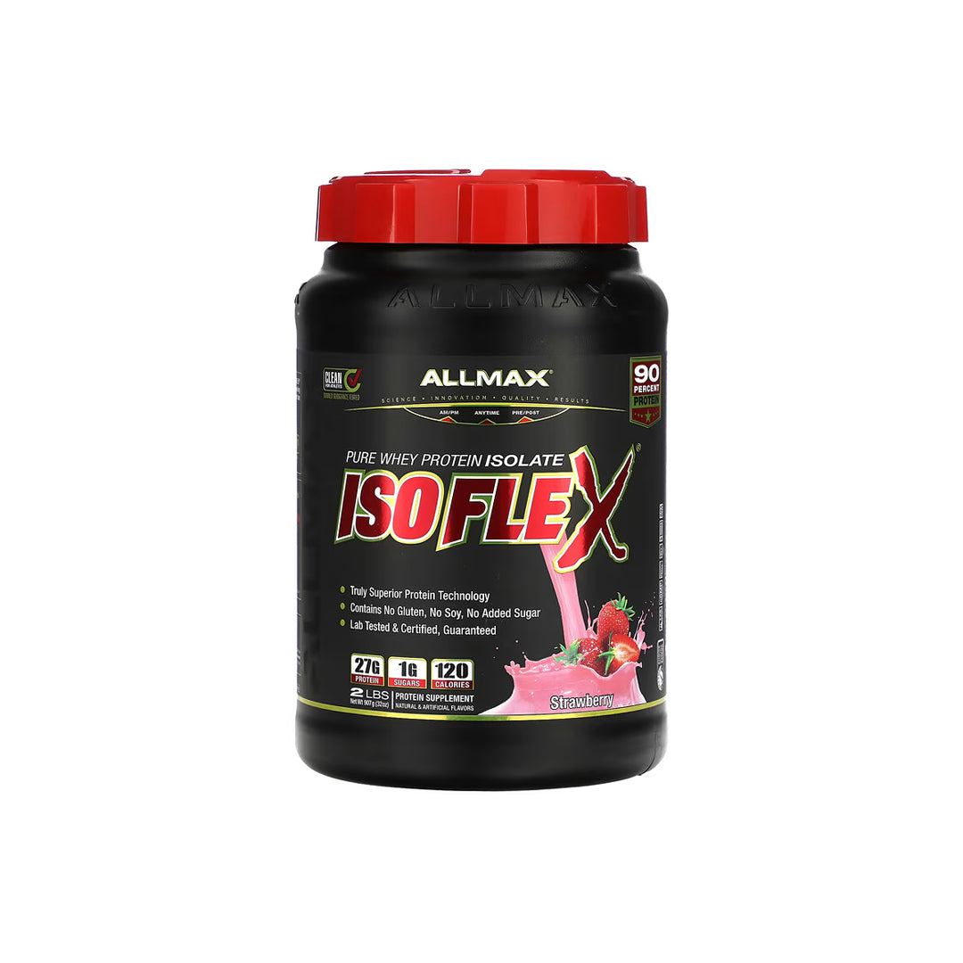 AllMax Nutrition Isoflex Pure Whey Protein Isolate - 2lbs