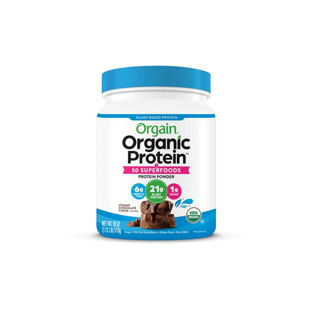 Orgain Organic Protein + 50 Superfoods Protein Powder - Plant Based - 1.12 lbs