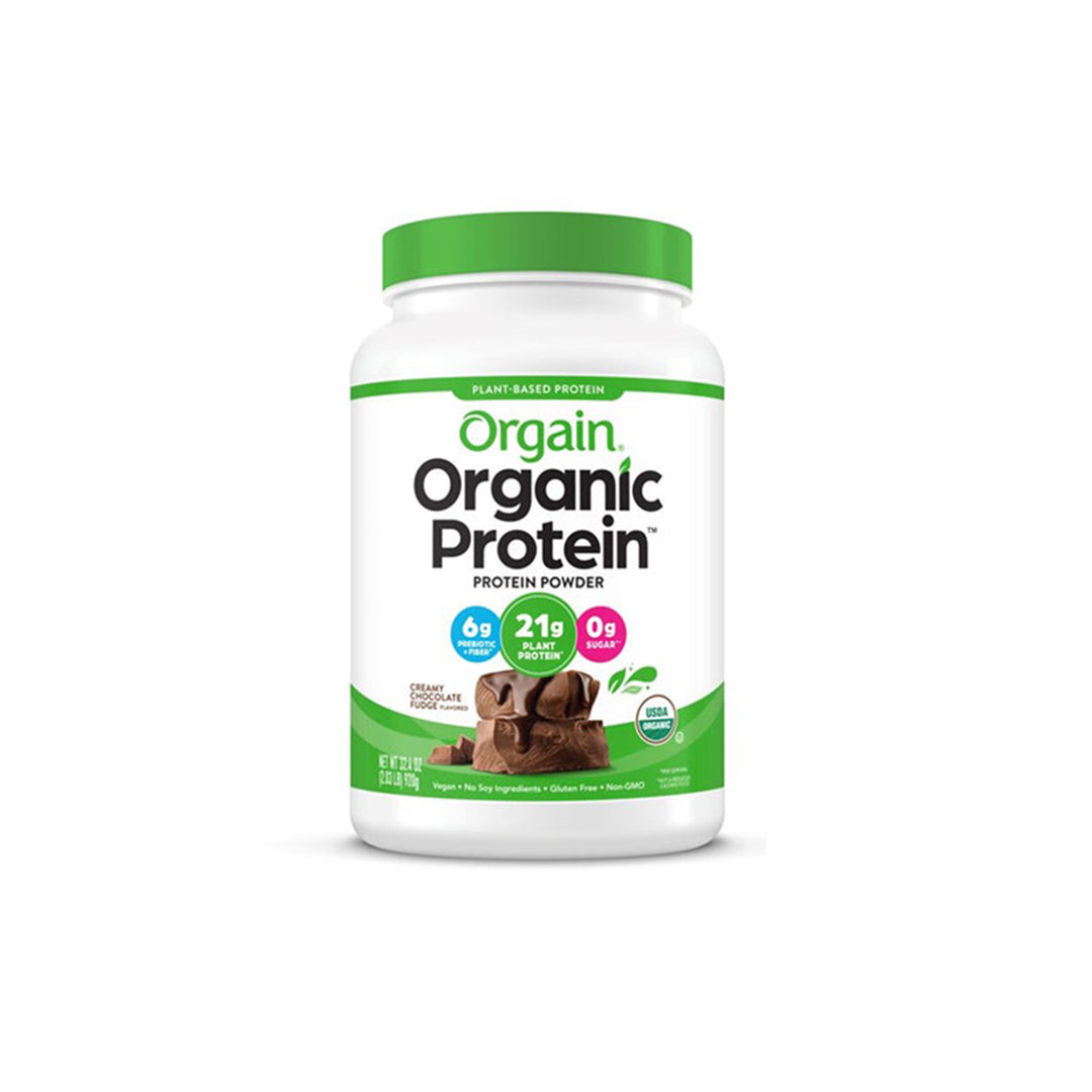 Orgain Organic Protein Powder Creamy Chocolate Fudge - Plant Based - 2.03lbs